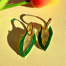 Load image into Gallery viewer, Mini Corn Huggies Earrings - Tigertree