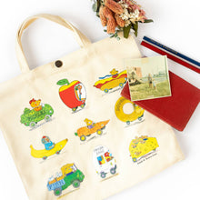 Load image into Gallery viewer, Busy Town Market Tote - Tigertree