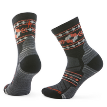 Load image into Gallery viewer, Women's Hike Light Cushion Retro Floral Mid Crew Socks - Tigertree