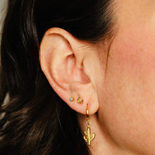 Load image into Gallery viewer, Horseshoe Earrings - Tigertree