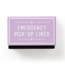 Load image into Gallery viewer, Emergency Pick Up Lines Card Set