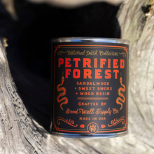 Load image into Gallery viewer, Petrified Forest 1/2 Pint Candle - Tigertree