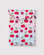 Load image into Gallery viewer, Puffy Laptop Sleeve 13"/14" - Cherries - Tigertree