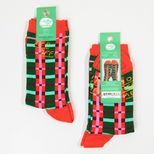 Load image into Gallery viewer, So Freaking Merry Crew Socks Small - Tigertree