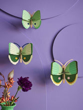 Load image into Gallery viewer, Fern Striped Butterflies- Set of 3