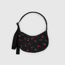 Load image into Gallery viewer, Small Nylon Crescent Bag - Painted Wildflower - Tigertree