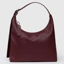 Load image into Gallery viewer, Recycled Leather Shoulder Bag- Mahogany - Tigertree