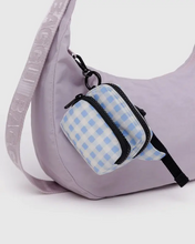 Load image into Gallery viewer, Fanny Pack Charm- Light Blue Gingham - Tigertree