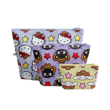 Load image into Gallery viewer, Go Pouch Set - Hello Kitty & Friends Western