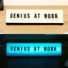 Load image into Gallery viewer, Light Up Desk Plaque - Tigertree