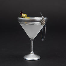 Load image into Gallery viewer, Martini Cocktail Ornament - Tigertree