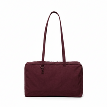 Load image into Gallery viewer, Medium Nylon Bowler Bag - Mahogany