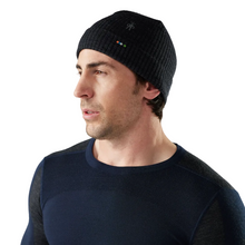 Load image into Gallery viewer, Thermal Merino Rib Beanie - Charcoal Heather