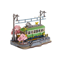 Load image into Gallery viewer, DIY Wooden Puzzle: Sakura Journey - Tigertree