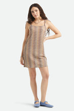 Load image into Gallery viewer, Multicolor Zigzag Caban Mesh Tunic Dress