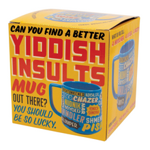 Load image into Gallery viewer, Yiddish Insults Coffee Mug - Tigertree