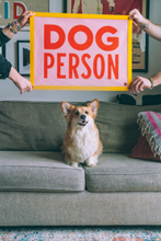 Load image into Gallery viewer, Dog Person Camp Flag - Tigertree