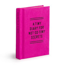 Load image into Gallery viewer, Tiny Diary for Not So Tiny Secrets - Tigertree
