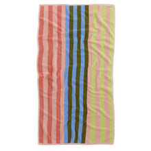Load image into Gallery viewer, Bath Towel - Sherbet Stripe - Tigertree
