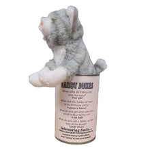 Load image into Gallery viewer, Pearl the Canned Grey Tabby Cat - Tigertree

