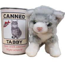 Load image into Gallery viewer, Pearl the Canned Grey Tabby Cat - Tigertree
