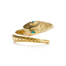 Load image into Gallery viewer, Victorian Snake Ring - Tigertree
