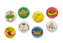 Load image into Gallery viewer, Richard Scarry Assorted Cars + Trucks Button - Tigertree

