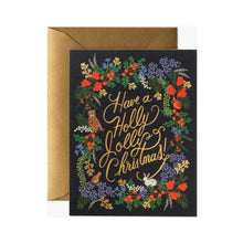 Load image into Gallery viewer, Holly Jolly Card - Tigertree
