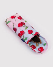 Load image into Gallery viewer, Puffy Glasses Sleeve - Cherries - Tigertree
