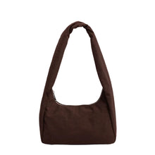 Load image into Gallery viewer, Small Nylon Meringue Bag - Coffee
