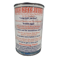 Load image into Gallery viewer, Nessie the Canned Loch Ness Monster - Tigertree
