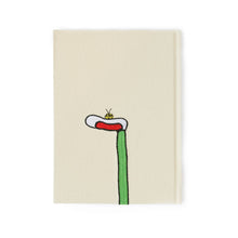 Load image into Gallery viewer, Lowly Worm Embroidered Journal - Tigertree

