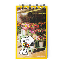 Load image into Gallery viewer, Snoopy Flower Bouquet Mini Memo Pad - Tigertree
