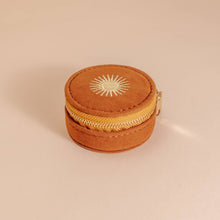 Load image into Gallery viewer, Mini Travel Jewelry Case- Burnt Orange - Tigertree

