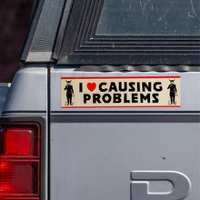Load image into Gallery viewer, I Love Causing Problems Bumper Sticker - Tigertree
