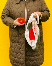 Load image into Gallery viewer, Crochet Produce Bag - Tomato
