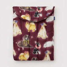 Load image into Gallery viewer, Puffy Laptop Sleeve 13/14"- Fancy Dogs - Tigertree

