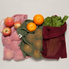 Load image into Gallery viewer, Produce Bags Set of 3 Marine Le Marche - Tigertree
