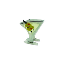 Load image into Gallery viewer, Mini Martini Hair Claw Clip - Tigertree

