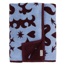 Load image into Gallery viewer, Bath Towel- Western Cut-Outs - Tigertree
