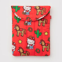 Load image into Gallery viewer, Puffy Laptop Sleeve 13/14"- Hello Kitty Western - Tigertree
