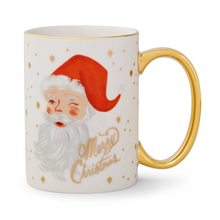 Load image into Gallery viewer, Winking Santa Mug - Tigertree
