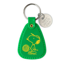 Load image into Gallery viewer, Snoopy Tennis Saddle Keychain - Tigertree
