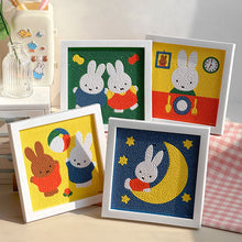 Load image into Gallery viewer, Miffy Diamond Painting Frame Kit - Tigertree
