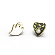 Load image into Gallery viewer, Ghost &amp; Ouija Earrings - Tigertree
