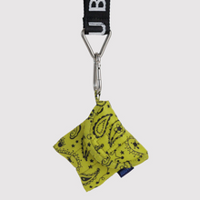 Load image into Gallery viewer, Puffy Earbuds Case - Chartreuse Paisley
