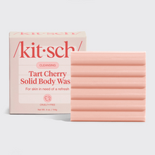 Load image into Gallery viewer, Cleansing Tart Cherry Solid Body Wash - Tigertree
