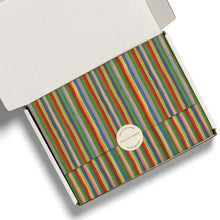 Load image into Gallery viewer, Colorful Stripe Tissue Paper - Tigertree
