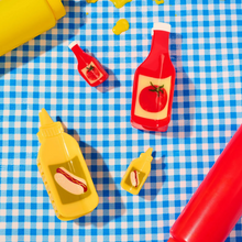 Load image into Gallery viewer, Large Ketchup Hair Claw Clip
