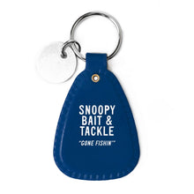 Load image into Gallery viewer, Snoopy Fisherman Saddle Keychain - Tigertree
